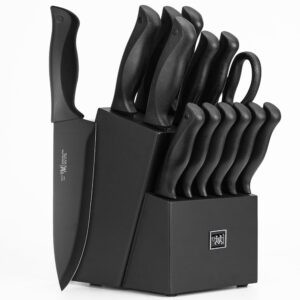 Kitchen Knife Set with Block